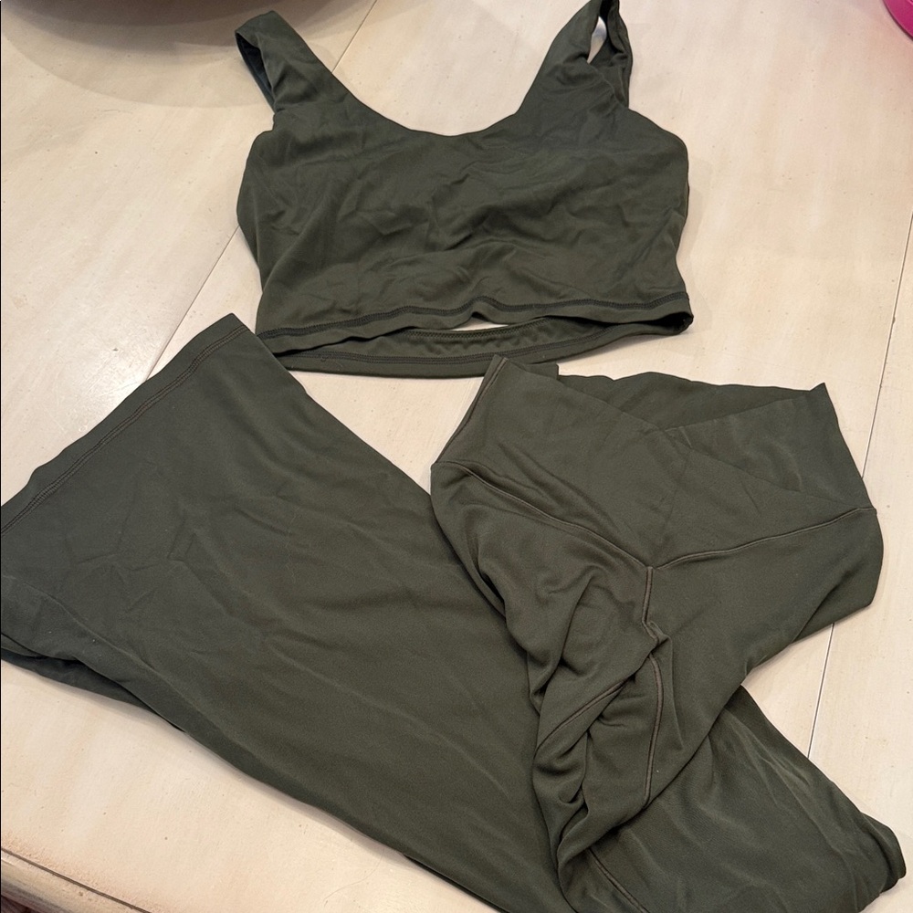 Aerie Charcoal Activewear Ensemble
